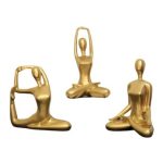 Figurine féminine yoga en résine gamme “ZEN”