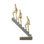 Sculpture moderne escalator design en résine